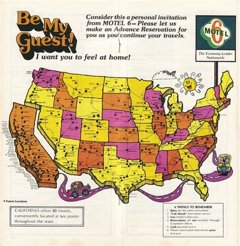 motel 6 california locations map.